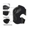 Spartan BMX Knee Elbow and Wrist Protective Pads Set Black