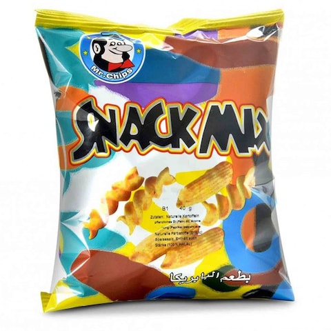 Mr.Chips Snack Mix Paprika Flavor 80 Gram