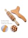 2 Pcs Wood Therapy Massage Tools Lymphatic Drainage Massager Body Sculpting Tool Maderoterapia Kit Maderotherapy Colombiana Wood Therapy Tools Wooden Lymphatic Drainage Tool Anti Cellulite Massage Set