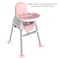 COOLBABY Baby High Chair for Babies and Toddlers with Safe Meal Tray Adjustable Height Foldable Baby Dining Chair Kids Food Eating Chair
