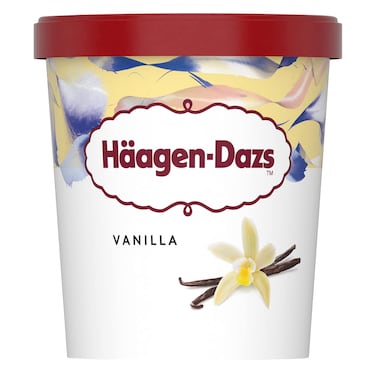 Haagen Dazs Pint Vanilla Ice Cream 460ml