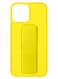 Zolo Finger Grip Holder and standing cover with Car Magnetic Multi-function Shockproof Protective Case Cover For iphone 12 Pro Max Yellow