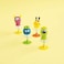 Unique- Cute Monsters Spring Pop Up Toys 4pcs