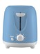 Nadco 2-Slice Portable Toaster, 750W, NC-702PT, Blue/Grey