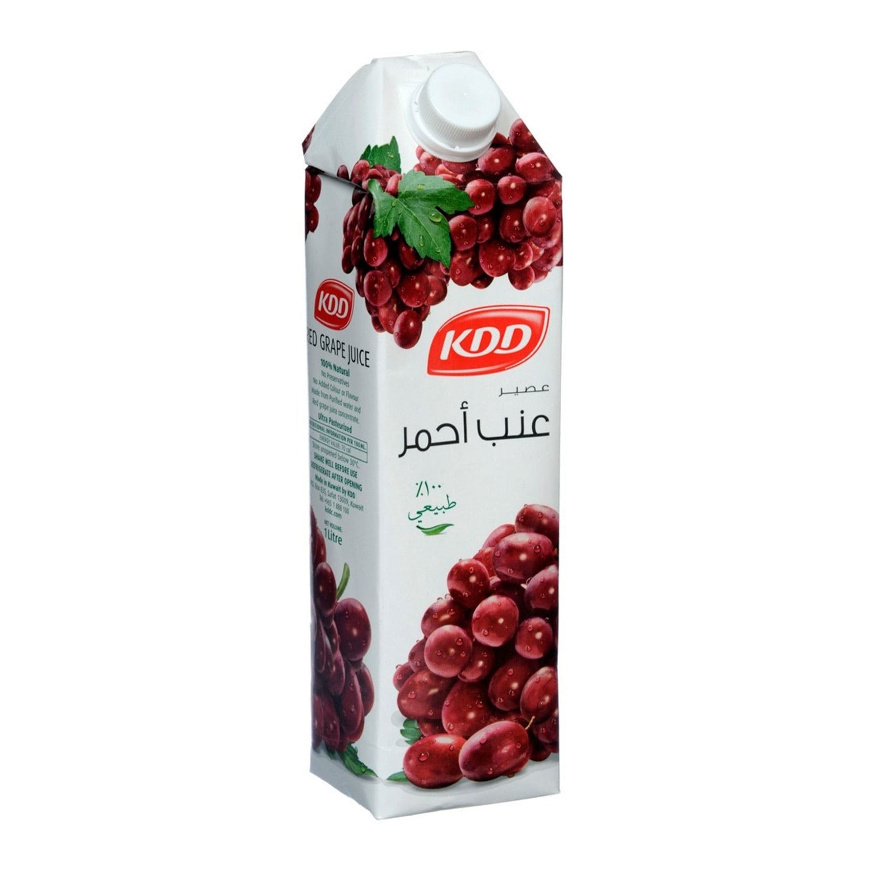كي دي دي عصير عنب أحمر 1 لتر