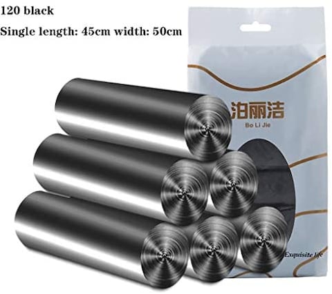 Generic - Thick Drawstring Garbage Bag Automatic Closing Handle Household Multi Size
