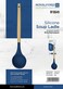 Royalford Silicon Soup Ladle, Wooden Handle, RF10649 Non Stick One Piece Silicon Soup Spoon Kitchen Cooking Spoon Utensil For Making Soups, Stews And More, Multicolor