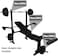 Max Strength Adjustable Multifunctional Weigh Lifting Bench Foldable Home Gym Workout Equipment (Random Color)