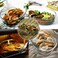Aiwanto 1.6L Glass Oval Dish Container for Dinning Table Glass Salad Container Oval Dish Bakeware Pan