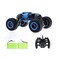 Leopard King Remote Controlled Rolling Stunt Car - Blue