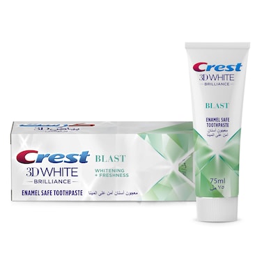 Crest 3D White Brilliance Pearl Glow Toothpaste 75ML