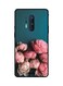 Theodor - Protective Case Cover For Oneplus 8 Pro Petrol Green/Pink