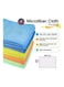 3-Piece Grunes Auto Microfiber Cloth