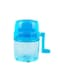 Generic Hand Crank Operated Ice Crusher Maker Blue 14.3 x 10 x 14.3centimeter