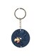 Cartoon Themed Single Sided Keychain