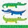 Alligator Party Luncheon Napkin 16 pcs