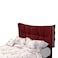 In House Milano Velvet Bed Frame - King - 200x180 cm - Burgundy