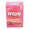 Wispy Crispy Wafers Rolls With Strawberry Cream 264 gr (Pack of 12)