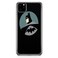 Loud Universe - Batman on a circle Moon Batman IPhone 11 Cover With Transparent Edges