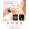 Smart Watch Women(Answer/Make Calls), 2023 Newest 1.8'' Bluetooth Smart Watch For Android Phones, IP68 Waterproof Outdoor Fitness Tracker With Heart Rate/SpO2/Sleep Monitor, Smartwatch Grey