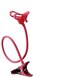 Universal 360&deg; Rotating Car Desktop Bed Lazy Bracket Stand Mount Mobile Holder Red