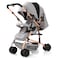 Teknum Reversible Trip Stroller Grey