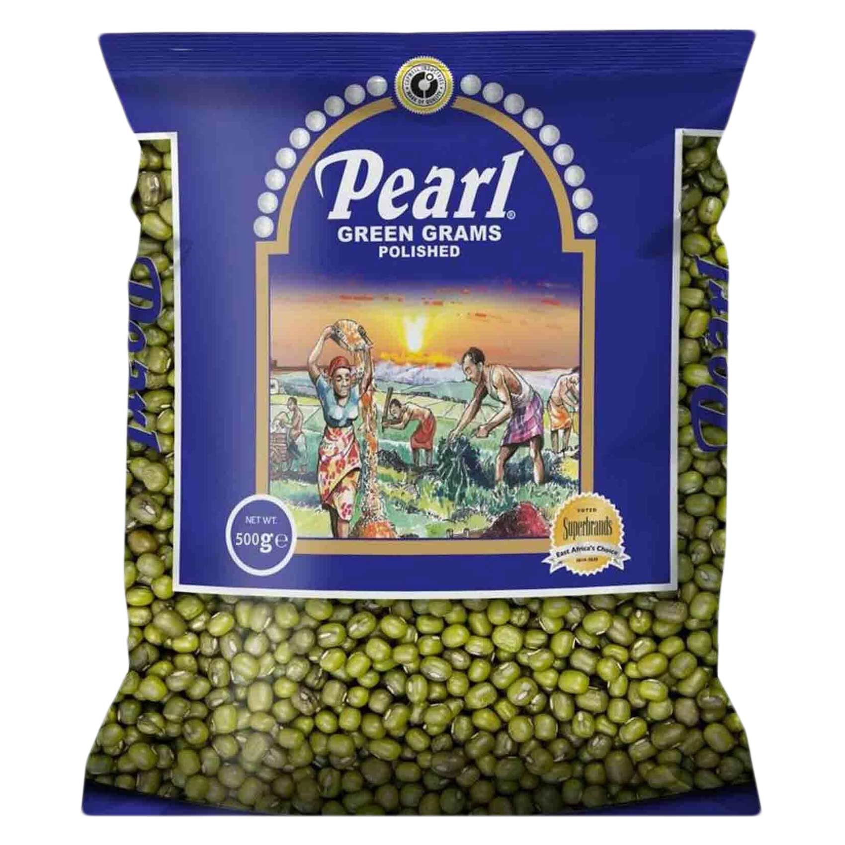 Pearl Polished Green Grams 500g