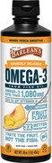 Barlean's Omega Swirl, Fish Oil With Vitamin D Supplement, Mango Peach, 16Oz (454G)