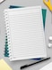 Lowha Spiral Notebook With 60 Sheets And Hard Paper Covers With Minimalist Gradient Design, For Jotting Notes And Reminders, For Work, University, School