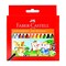 Faber-Castell Jumbo Wax Crayons Shades Multicolour 24 PCS