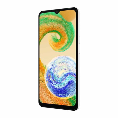 Samsung Galaxy A04S - 6.5-inch 64GB/4GB Dual SIM 4G Mobile Phone - Awesome White