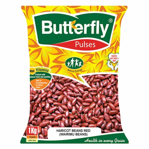 Butterfly Pulses Red Haricot Beans 1Kg