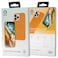 Green Lion Liquid Silicone Cover iPhone 15 Pro Max Orange