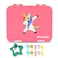 Eazy Kids 4 Compartment Bento Lunch Box - Unicorn Pink