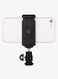 Generic Tripod Head With Stand Clamp For Smartphones Black