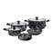 Grandi  - POT 16-20 -26,Frying Pan 20, Oven Tray 22 -10 Pieces