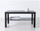 Generic Lack Coffee Table, Black-Brown