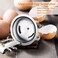 Orchid Egg Cracker Egg Separator Tool, Egg Opener with Egg Yolk White Separator Food Grade Eggshell Cutter Creative Kitchen Gadgets