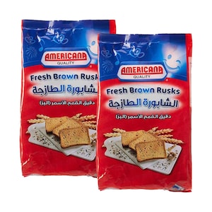 Americana Fresh Red Rusks 375gx2 Pieces