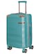 Senator Brand Hardside Large Check-in Size 72 Centimeter (28 Inch) 4 Wheel Spinner Luggage Trolley in Green Color A5125-28_GRN