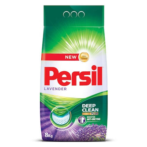 Persil Lavender Powder Laundry Detergent With Deep Clean Plus 8kg 