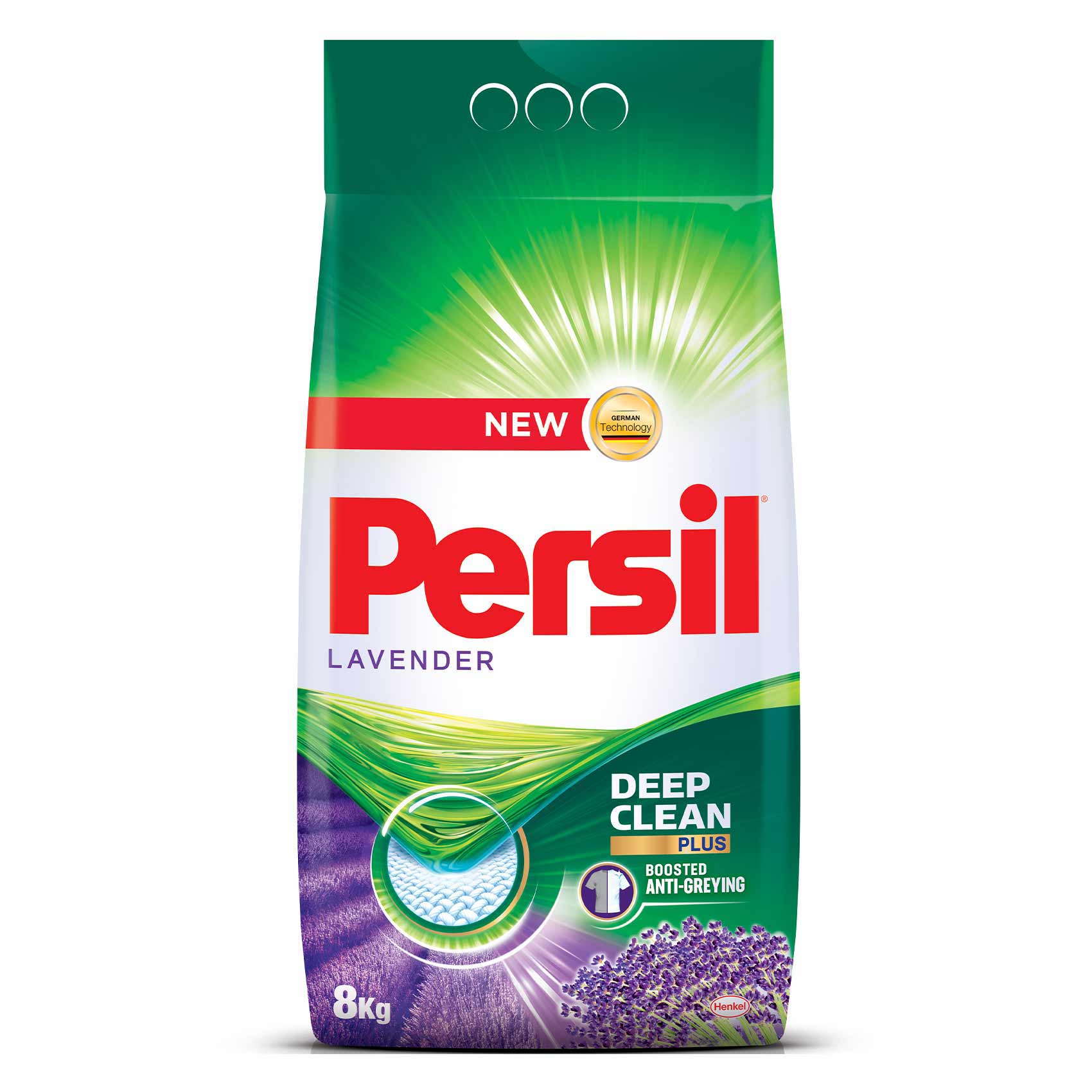 Persil Lavender Powder Laundry Detergent With Deep Clean Plus 8kg 