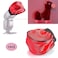 DMK Power Coopic Red Universal Soft Mini Flash Bounce Diffuser Cap 3.5X2.4 Inches For On Camera Or Off Camera Flash Gun For Canon, Nikon, Sunpak, Vivita Flash, Sony, Pentax, Olympus Etc Flashes