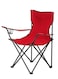 ALSAQER-Camping Chair/Picnic chair/Out Door Chair  Hand Support with Cup Holder with Carry Bag(Red)