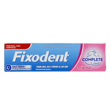 Fixodent Original Denture Adhesive Cream Toothpaste 47g