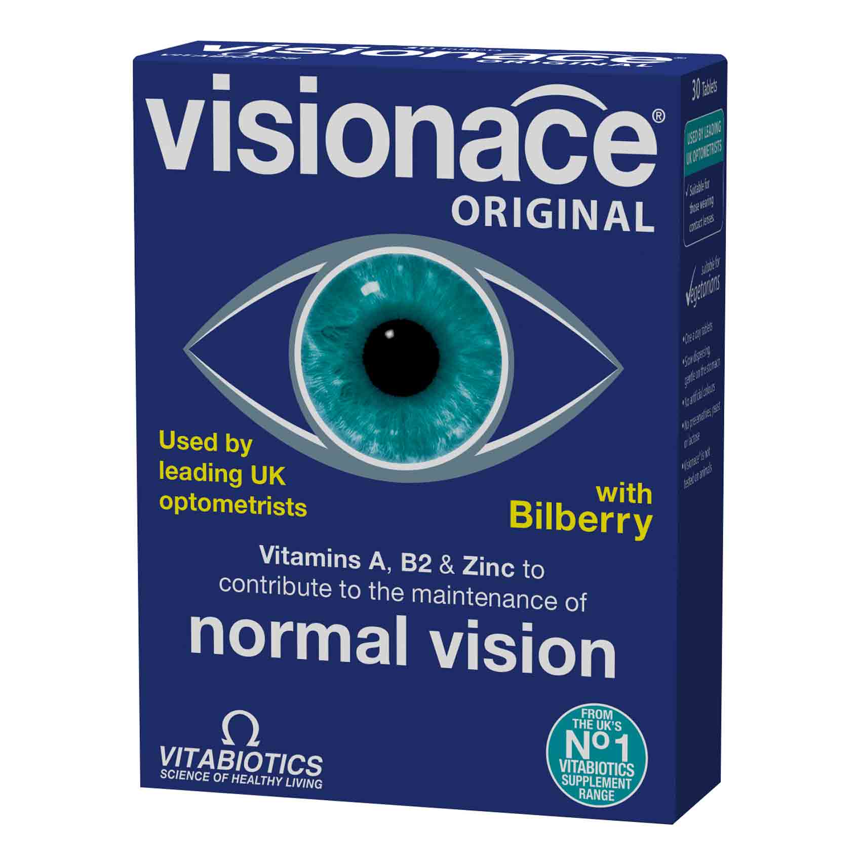 Visionace Buy Vitabiotics Visionace Original Supplements 30 Tablets Online ...