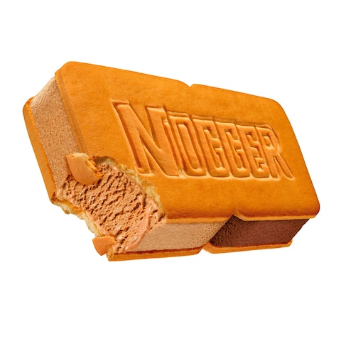 Algida Nogger Chocolate Caramel Sandwich Ice Cream 145ml