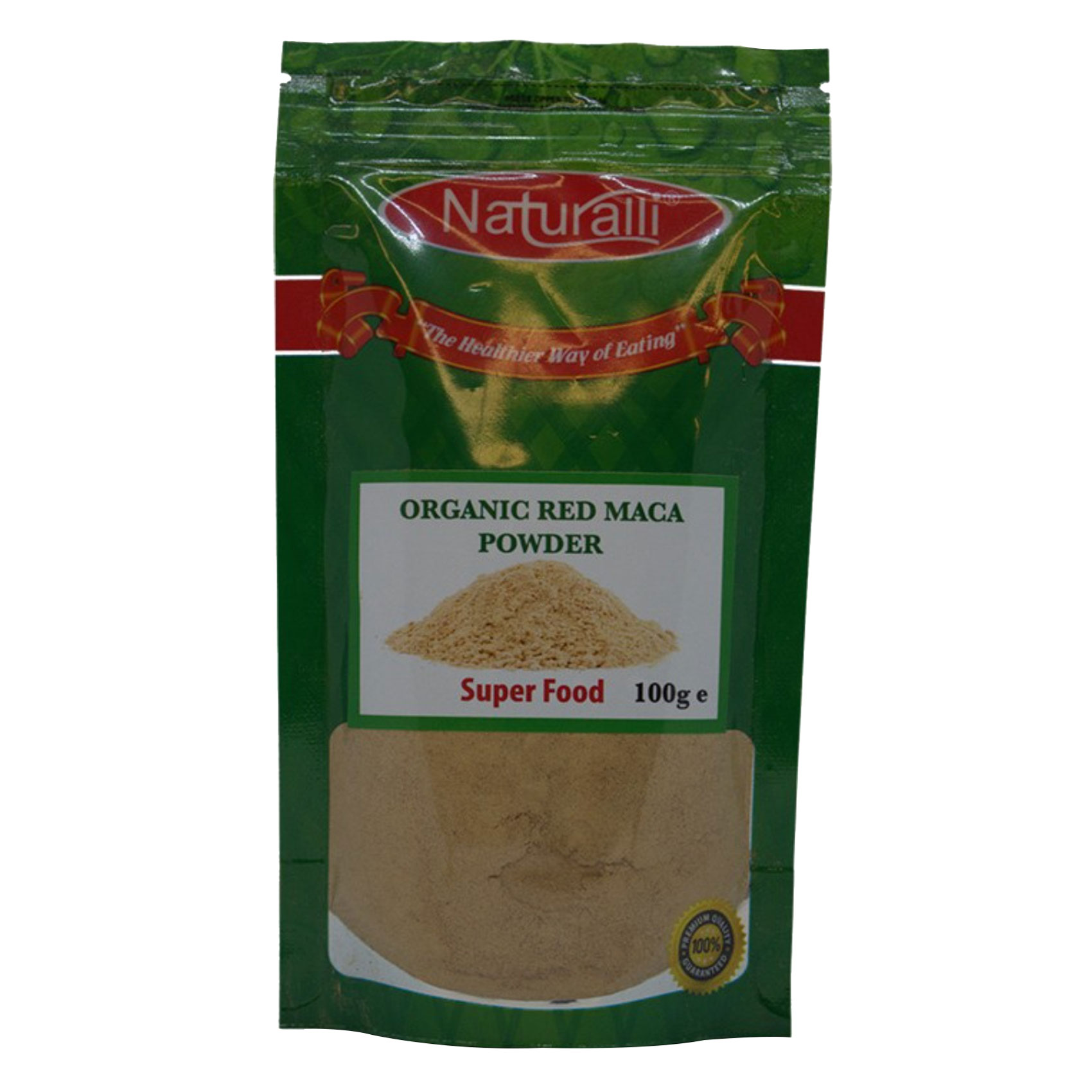 Naturalli Organic Red Maca Powder 100g