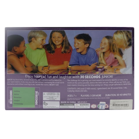 LEVS 30 SECONDS BOARD GAME  0143/1