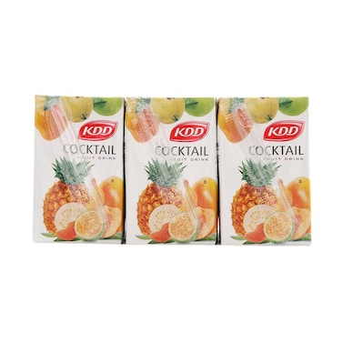 عصير كوكتيل كي دي دي 250 مل × 6